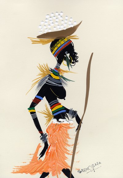 Village Treck 3, 2008 by Oglafa Ebitari Perrin